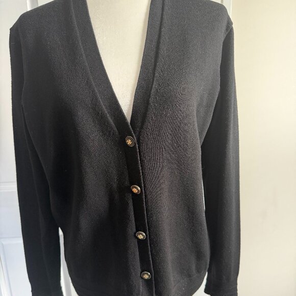 Tory Burch | wool cardigan sweater | size medium - Picture 1 of 6